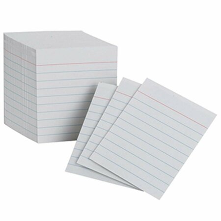 OFFICESPACE Oxfords Mini Index Cards White Ruled OF2442763